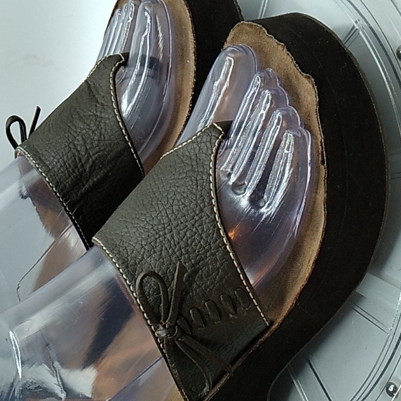 Vintage 1990s Y2K chunky square toe shoes 6M - Picture 7 of 10